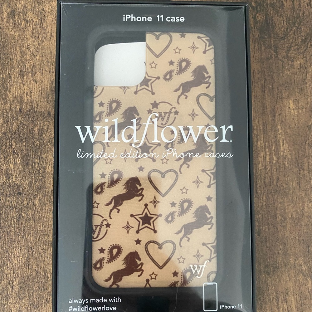 Brand new wildflower iPhone 11 case
